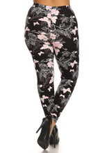 Butterfly Graphic Printed Knit Legging