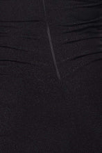 Asymmetrical Neckline Puff Sleeve Mini Dress