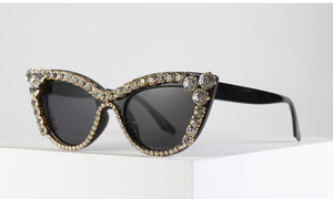 Caitlin Crystal Frame Sunglasses - FashionLike.Me